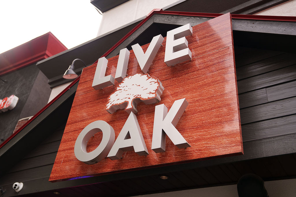 Live Oak Sign
