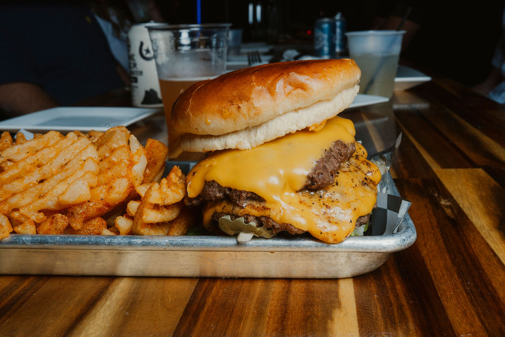Gourmet Burger Creation